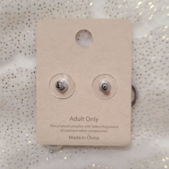 Double dangle and pearl earrings - Picture 2 of 4